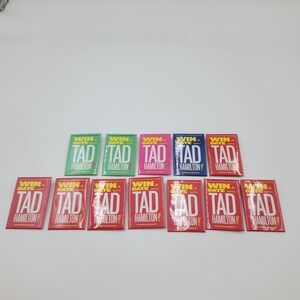 12 Vintage 2003 Win a Date with Tad Hamilton Movie Promo Pins DreamWorks Y2K